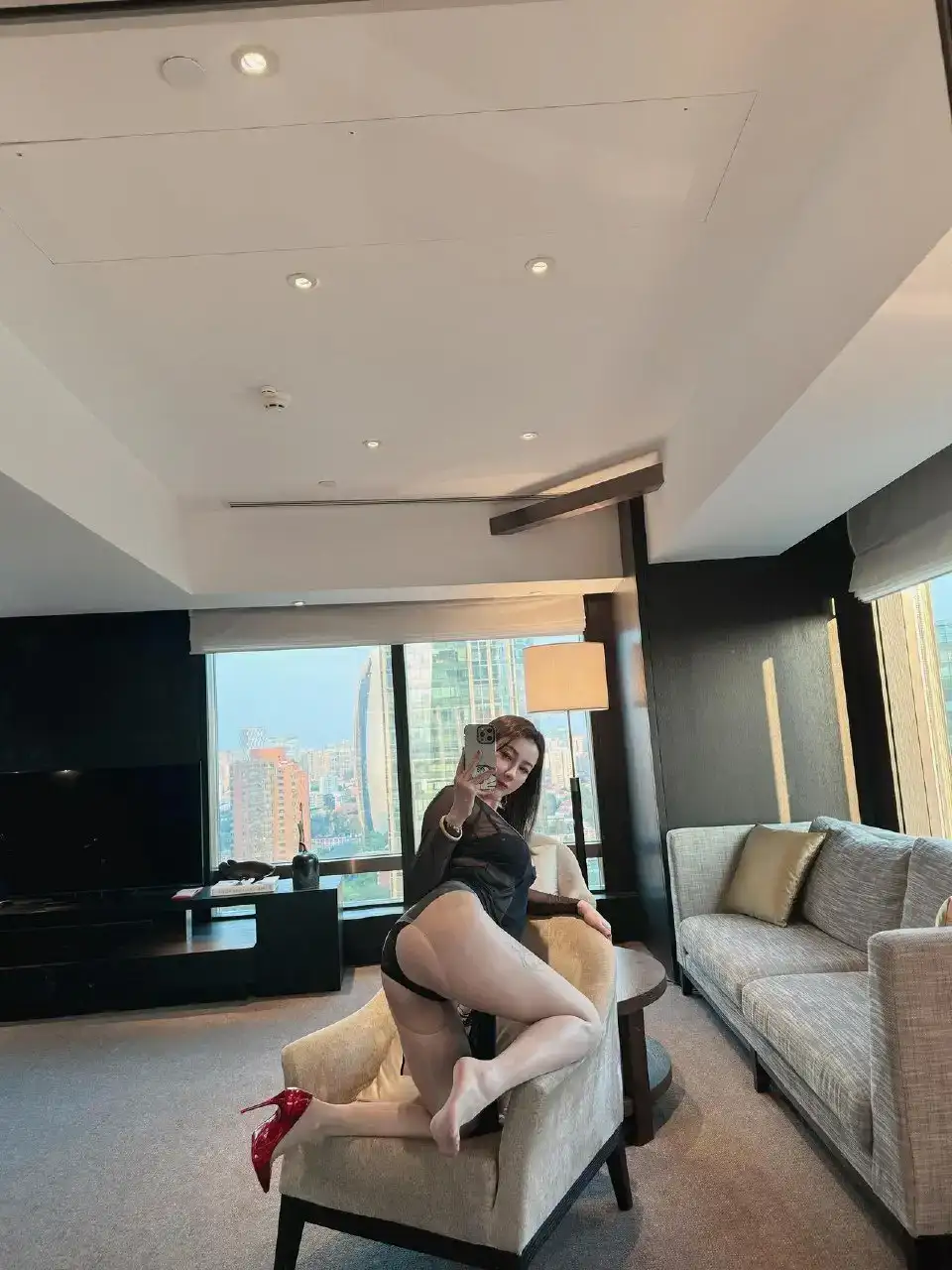 果儿Victoria_NO.032_性感黑丝套装 - M940.COM 内部私购-第6张